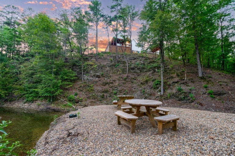 The Gilded Lady cabin in Broken Bow, Oklahoma
