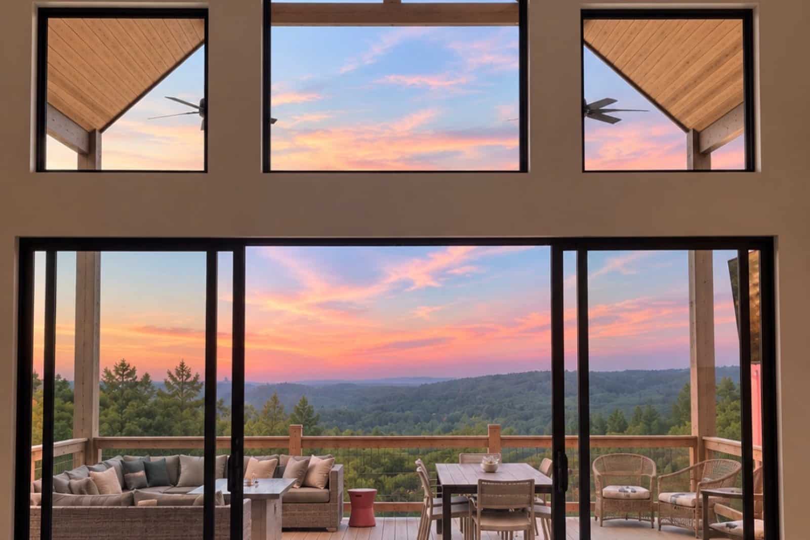 The Flyway House luxury cabin rental in Broken Bow, Oklahoma